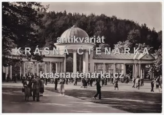 MARIÁNSKÉ LÁZNĚ (kolonáda Rudolfův a Karolinin pramen)