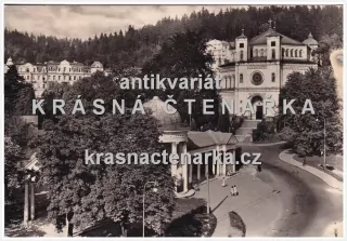 MARIÁNSKÉ LÁZNĚ (kolonáda Rudolfův a Karolinin pramen)