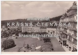 MARIÁNSKÉ LÁZNĚ (Goethovo náměstí, býv. náměstí Klementa Gottwalda)