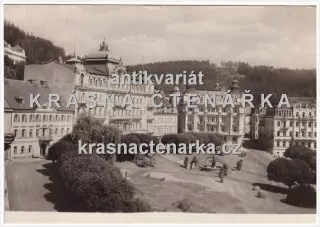 MARIÁNSKÉ LÁZNĚ (Goethovo náměstí, býv. náměstí Klementa Gottwalda)
