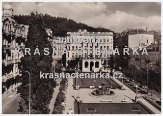 MARIÁNSKÉ LÁZNĚ (Mírové náměstí, býv. Stalinovo náměstí)