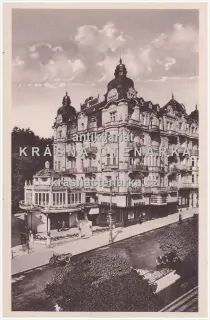 MARIÁNSKÉ LÁZNĚ (Palace hotel, nyní Orea Spa Hotel)