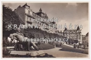 MARIÁNSKÉ LÁZNĚ (pomník Johann Wolfgang von Goethe)