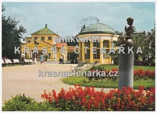 FRANTIŠKOVY LÁZNĚ  (socha Františka)