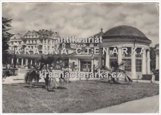 FRANTIŠKOVY LÁZNĚ  (pavilon pramene František a lázeňská promenáda)