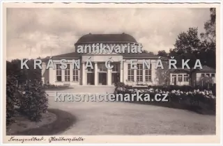 FRANTIŠKOVY LÁZNĚ  (Dvorana Glauberových pramenů)