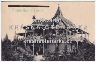 FRANTIŠKOVY LÁZNĚ (Café "Im Stadtwald")
