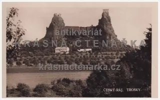 zřícenina hradu TROSKY