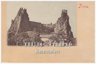 Zřícenina hradu TROSKY, Krajinská výstava v Turnově 1925