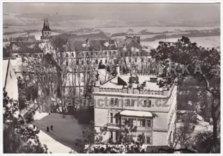 zámek HRUBÁ SKÁLA v zimě