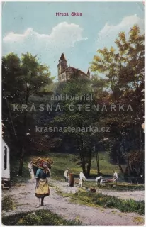 zámek HRUBÁ SKÁLA (pod Hrubou Skálou)