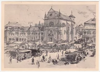 Karel Vik: TURNOV (náměstí)